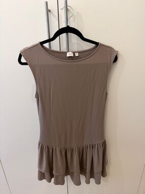 Aritzia Taupe Mini Dress!
